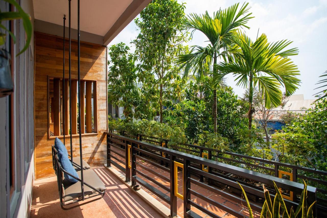 Hotel Samnak Lounge à Siem Reap Extérieur photo