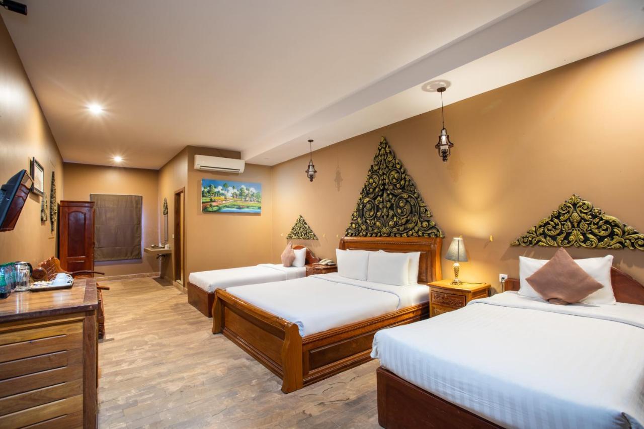 Hotel Samnak Lounge à Siem Reap Extérieur photo