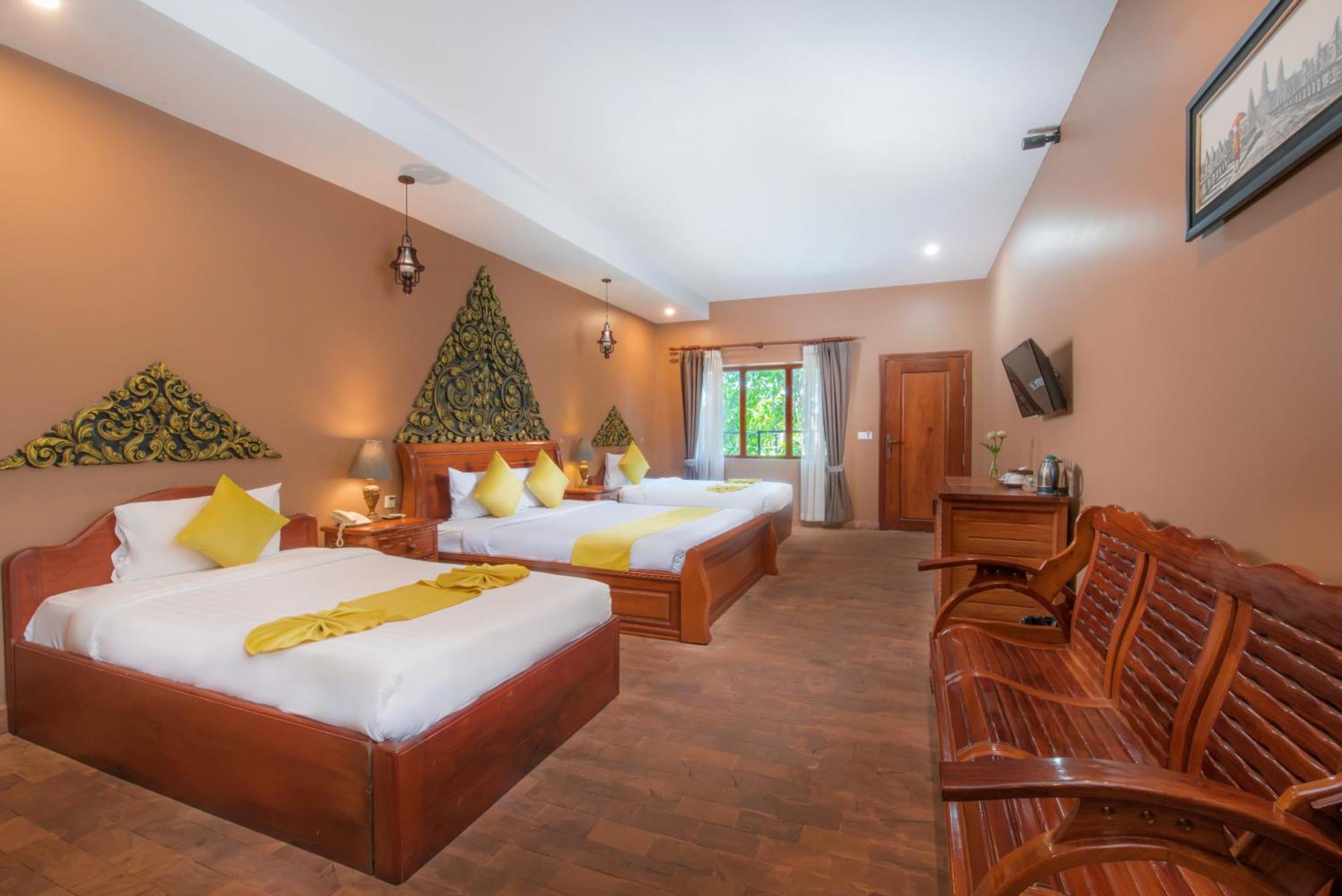 Hotel Samnak Lounge à Siem Reap Extérieur photo