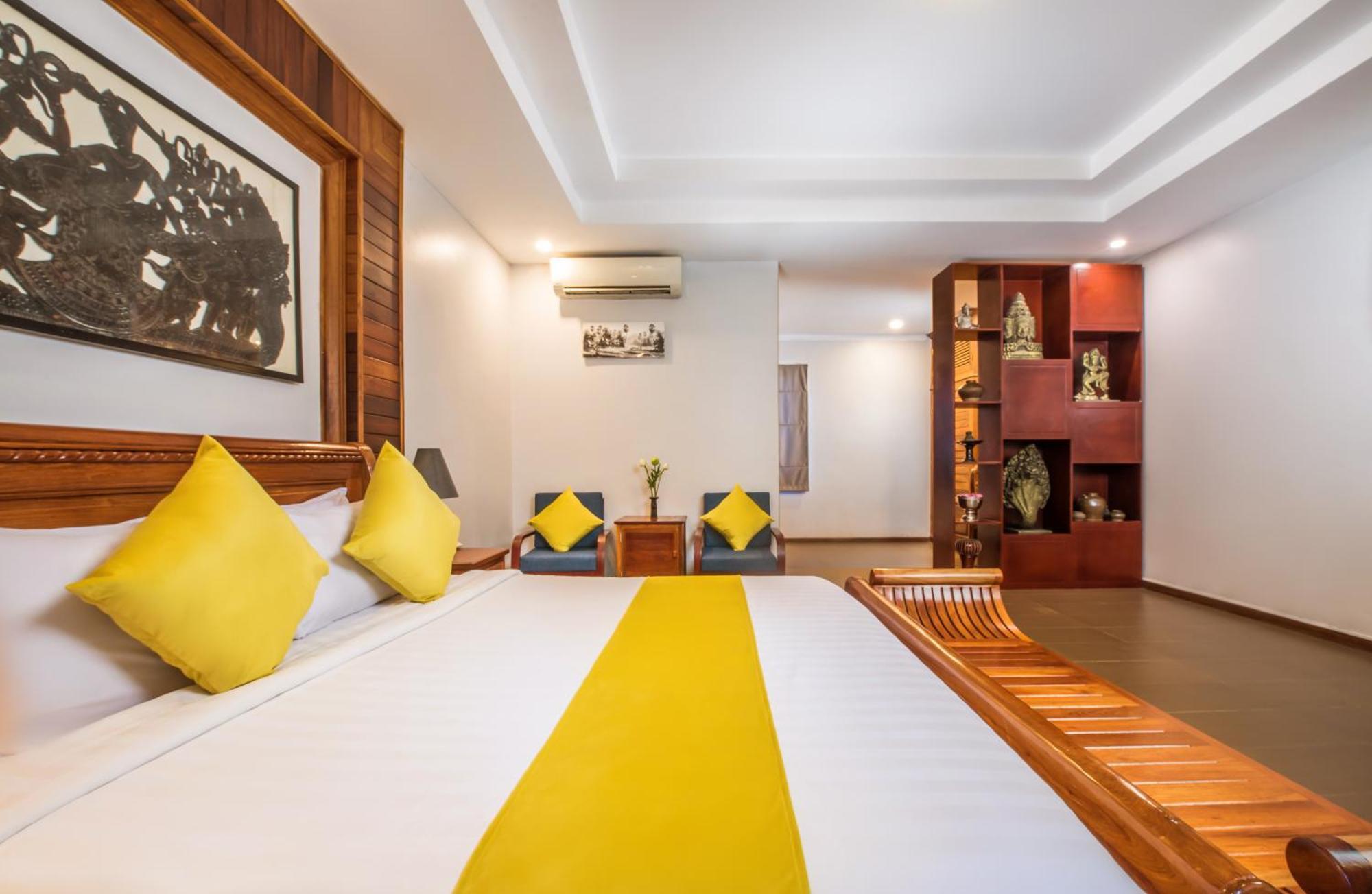 Hotel Samnak Lounge à Siem Reap Extérieur photo