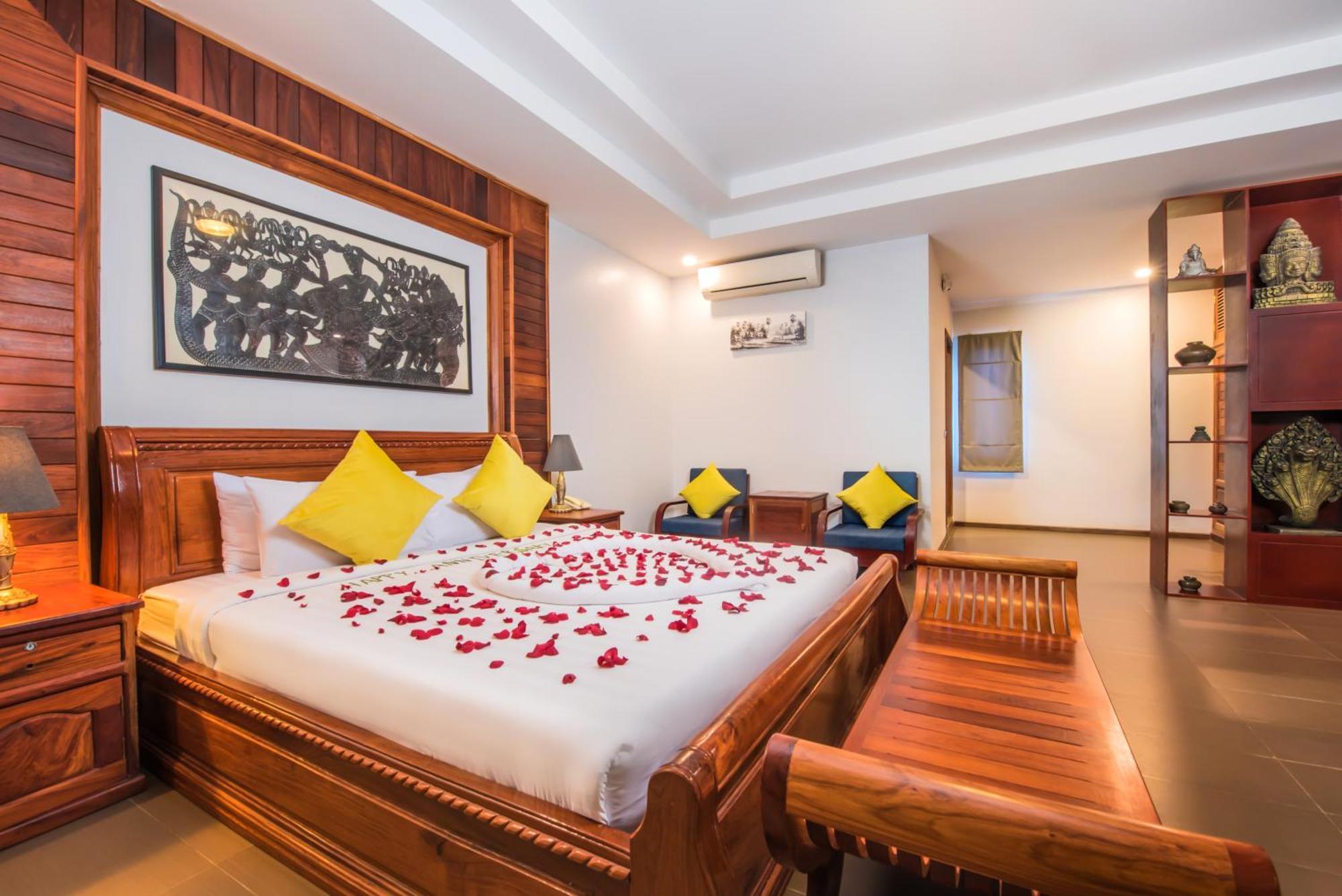 Hotel Samnak Lounge à Siem Reap Extérieur photo