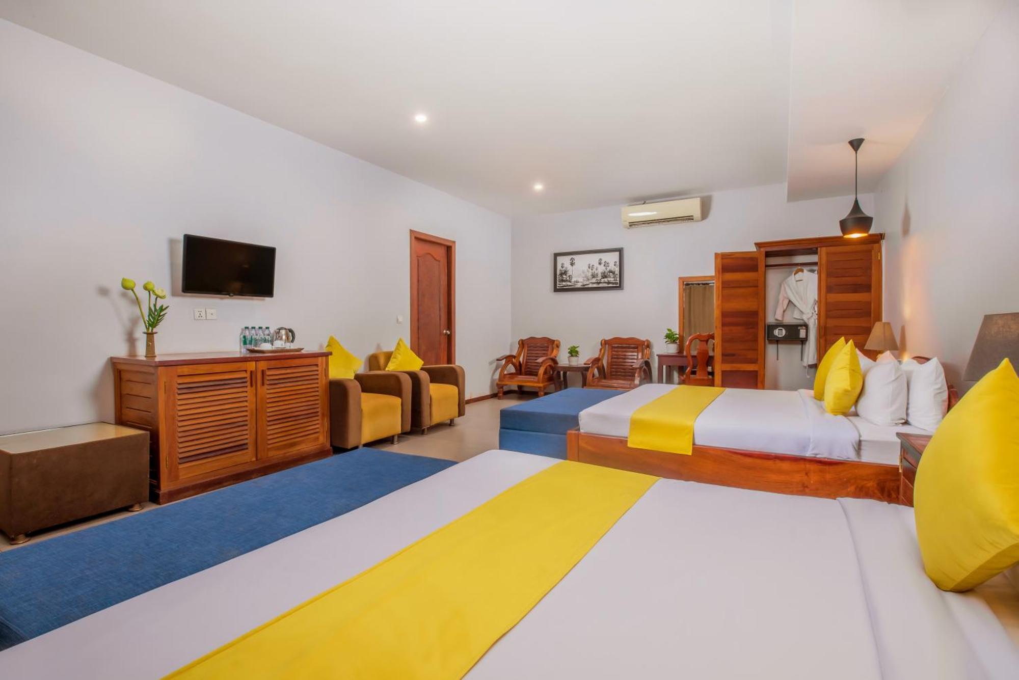 Hotel Samnak Lounge à Siem Reap Extérieur photo