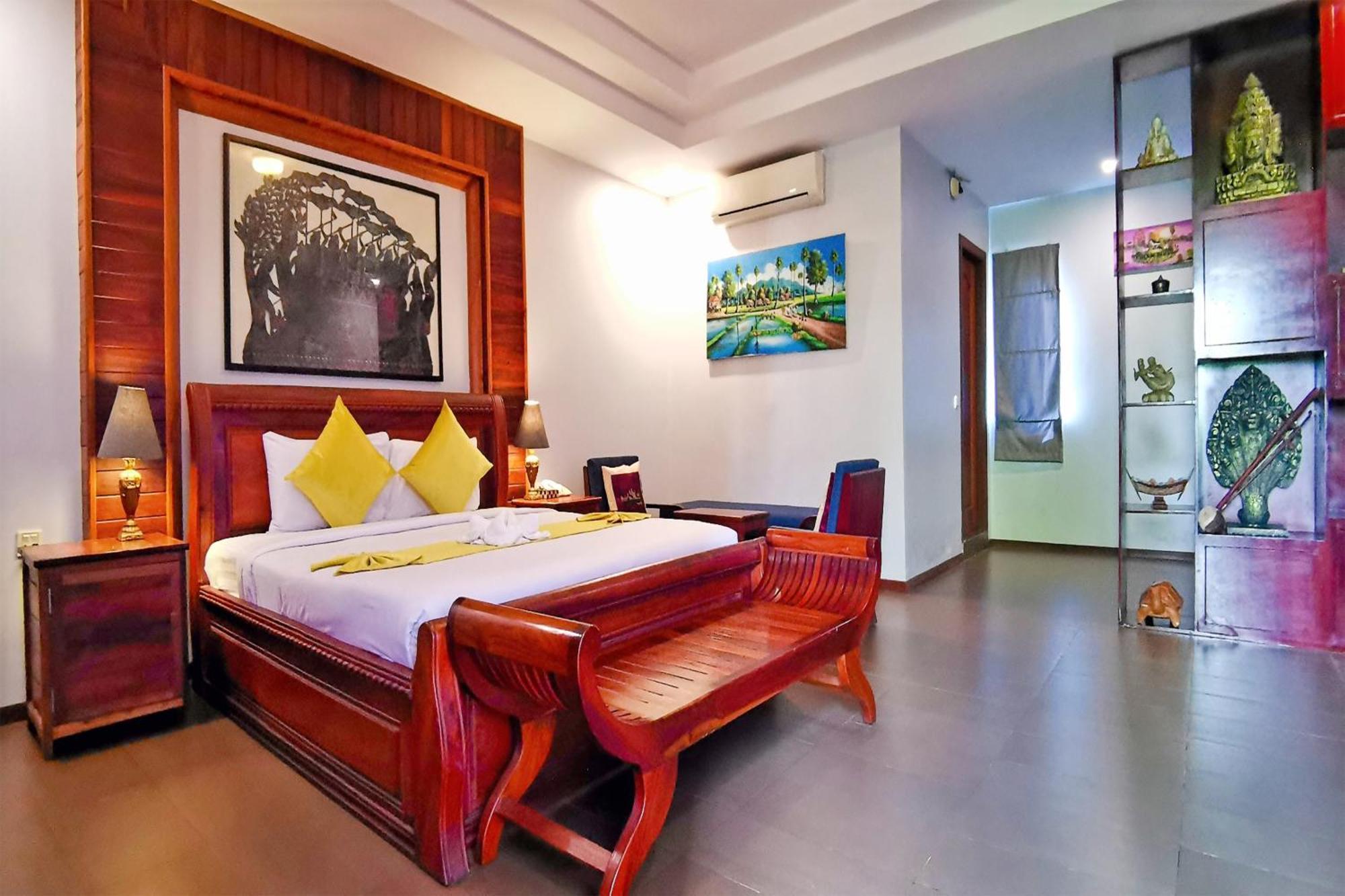 Hotel Samnak Lounge à Siem Reap Extérieur photo