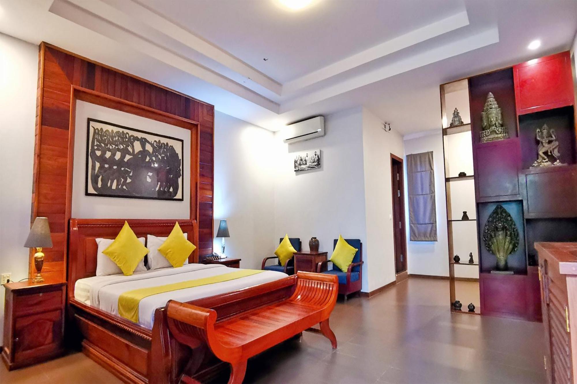 Hotel Samnak Lounge à Siem Reap Extérieur photo