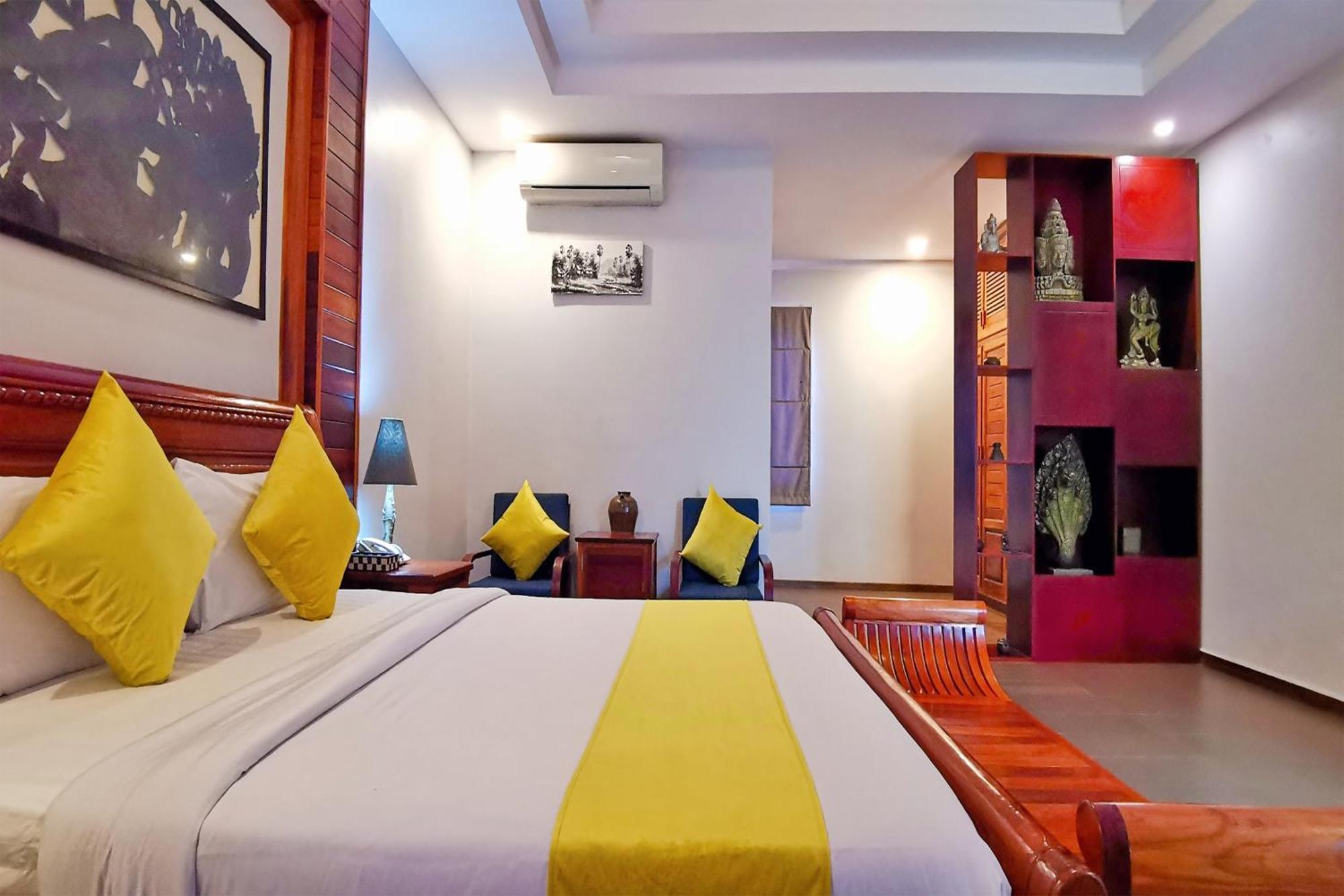Hotel Samnak Lounge à Siem Reap Extérieur photo